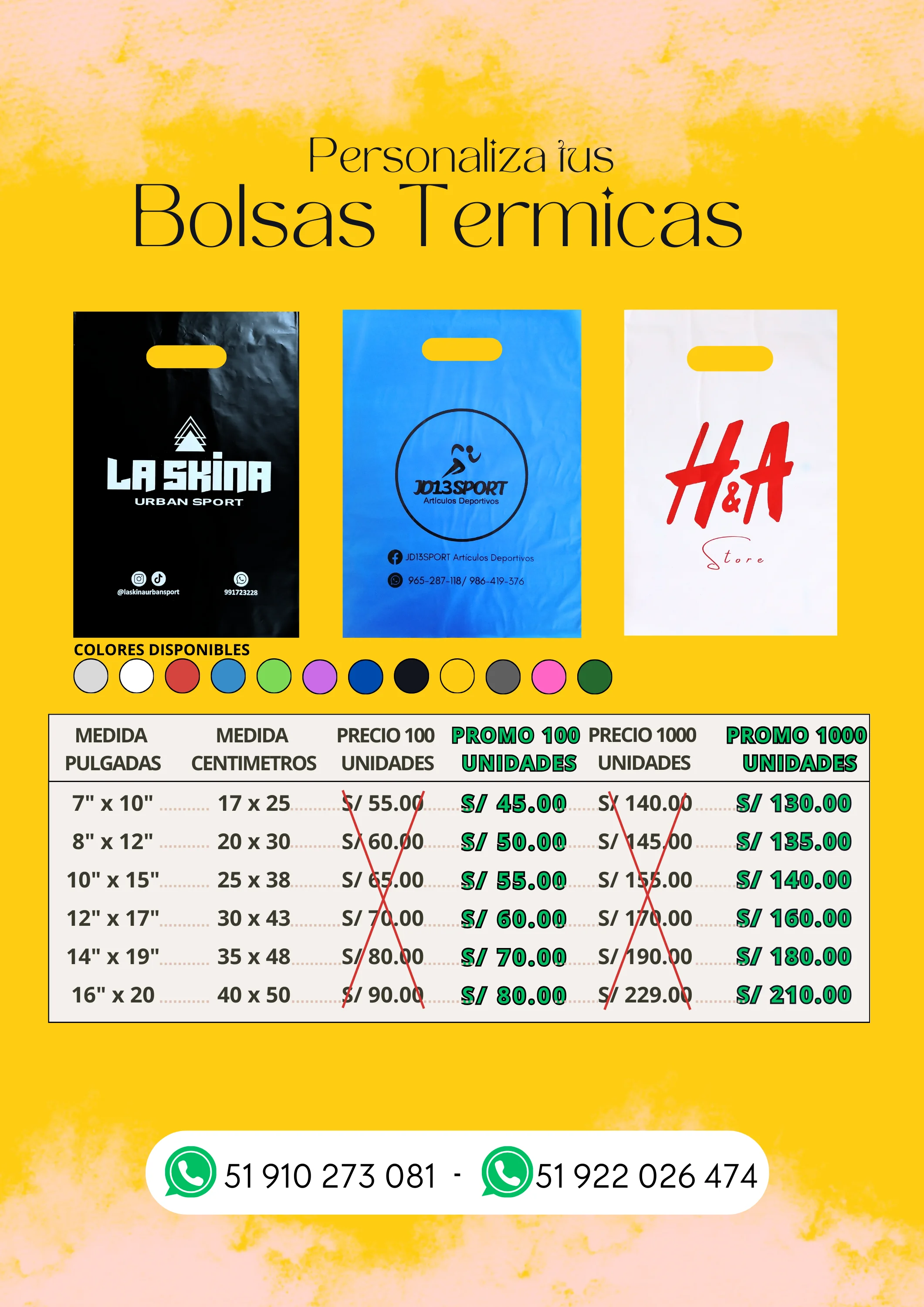 Bolsas Personalizadas